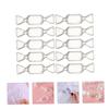 ARTIBETTER 10pcs Box Storage Box Mini Clear Jewelry Case Small Necklace Storage Case Travel Earring Carrier Mini e Jewelry Organizer Treat Miss Plastic Earring Holder Portable