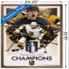 NHL Vegas Golden Knights - 2023 Stanley Cup Champions Wall Poster, 34L" x 22.4W", Bronze Framed Version view 3
