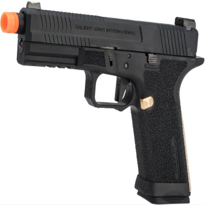 Evike Airsoft - EMG Salient Arms International BLU Standard Airsoft Practice Platform w/Brass Rear and Controls (Color: Bronzed)