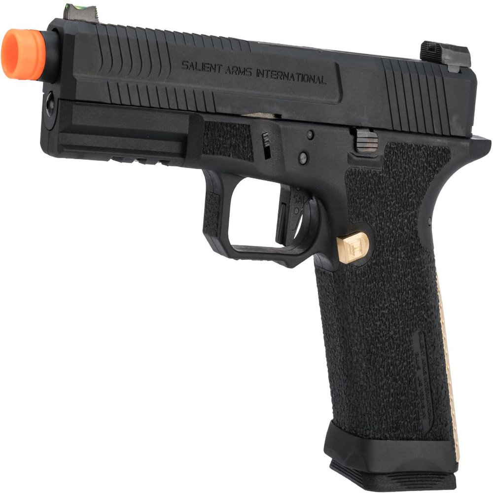 Evike Airsoft - EMG Salient Arms International BLU Standard Airsoft Practice Platform w/Brass Rear and Controls (Color: Bronzed)