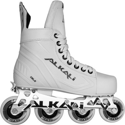 Alkali Cele Adjustable Senior Junior Youth Roller Inline Hockey Skates, New for 2023 (YTH Skate 11-1 (Shoe Size 13-3))