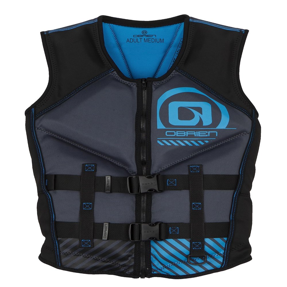 O'Brien Recon Men's Neoprene CGA Life Jacket, Blue, Medium
