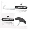 2-Pack Shoelace Pullers Stainless Steel Shoe Lace Tighteners with Ergonomic Finger Groove Handle Portable Shoelace Tightener Tool for Adjustment Shoes and Boots view 3