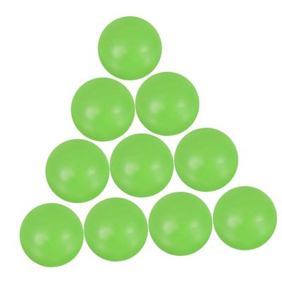BIUDECO 12pcs Tabletop Soccer Balls Glossy Footballs Resin Material Desk Game Footballs Fuzz Balls for Table