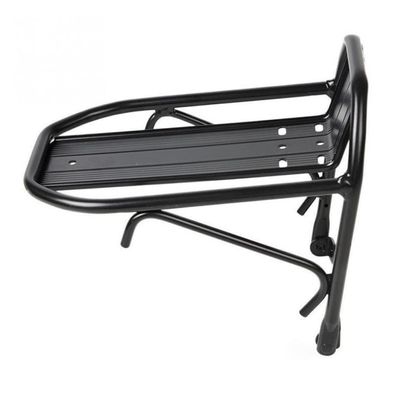 Bike Front Rack for Off-Road and Touring Folding Bicycles Black