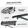 Bike Front Rack for Off-Road and Touring Folding Bicycles Black view 2
