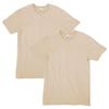 American Apparel Unisex CVC T-Shirt, Style G2001CVC, 2-Pack, Heather Bone (2-Pack), Medium view 1