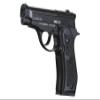 Lancer Tactical Air Pistol Saber X84 Full Metal CO2 Airgun Pistol-480 FPS- 100 Rounds Metal BB Included view 3