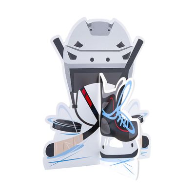 Hockey Party Centerpiece