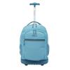 Travelers Club 18" Rolling Backpack with Shoulder Straps, Aqua view 1