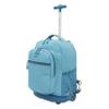 Travelers Club 18" Rolling Backpack with Shoulder Straps, Aqua view 2