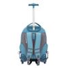 Travelers Club 18" Rolling Backpack with Shoulder Straps, Aqua view 3