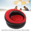 Fabater Inflatable Couch, Inflatable Lounge Chair, Foldable Flocking Air Sofa Inflatable Chair, Outdoor Lazy Sofa Couch Beanless Bag Chair, Portable Couch for Hiking, Camping & Picnic (Red) view 2