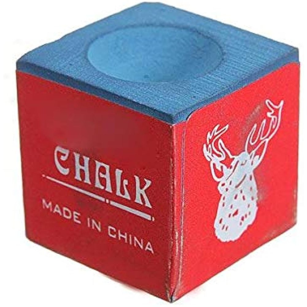 Billiard Table Chalk Pool Snooker Cue Tip Red Blue Tools