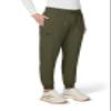 KOI Basics Gemma Women's 5-Pocket Stretch Jogger Olive Green Small Tall view 3