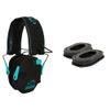 Walker's Game Ear GWP-RSEM-TL Razor Slim Electronic Muff - Teal Game Ear Gel Filled Ear Pad view 1