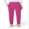 KOI Basics Gemma Women's 5-Pocket Stretch Jogger Flamingo Small Petite view 2