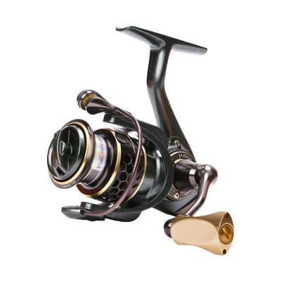 SKIHOT Fishing Reel, 5.2: 1 High Speed Gear Ratio, High Strength Composite Shell, 9+1 Stainless Steel Bearings Spinning Reel for Freshwater Saltwater Fishing