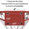 Lifetime 5820 Slam-It Basketball Rim, 18 Inch, Orange and BaseGel Polymer for Basketball Goal Bases view 4