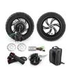 DIY 36v 250w 350W 12 Inch Bike Scooter Brushless Gear Hub Motor Kit with Disc Brake Pneumatic Wheel (with 2Brake Discs, 36V250W) view 1