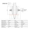 DIY 36v 250w 350W 12 Inch Bike Scooter Brushless Gear Hub Motor Kit with Disc Brake Pneumatic Wheel (with 2Brake Discs, 36V250W) view 2
