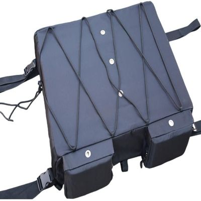 NOBLEZHU t-top Hard top Boat Life Jacket Storage Bag,Life Jacket Storage Bag for Boat,600D Polyester PFD Storage Bag Boat Organizers and Storage