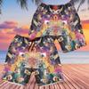 Funny Cat Men's Swim Trunks - Galaxy Space Hawaiian Shorts for Men, Men's Summer Bathing Shorts Set 34 Size Size 4XL view 2
