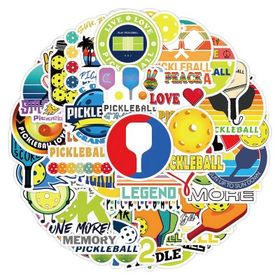 Pickleball Stickers Sports Stickers 50pcs Cute VSCO Stickers for Water Bottles Laptop Scrapbooking Mirrors Notebooks Cars Bumpers Bikes Bedroom Travel Case Motorcycle Snowboard for Kids Teens