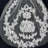 AiberLisha Long Wedding Cape Lace Applique Wedding Veil Cloak For Bride White 3 M view 4