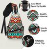 bisibuy Aztec Geometric Sling Bag for Women Men Crossbody Sling Backpack Shoulder Bag Chest Bag Daypack for Travel Hiking Outdoor view 3