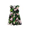 KAGAYD Kids Girls Boho Dress Toddler Girls Crew Neck Summer Sleeveless Sundress Casual Beach Floral Prints (Green, 6-7 Years) view 1