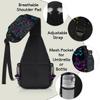 bisibuy Cat Creative Patterns Sling Bag for Women Men Crossbody Sling Backpack Shoulder Bag Chest Bag Daypack for Travel Hiking Outdoor view 4