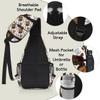 bisibuy Coffee Beans Cup Theme Sling Bag for Women Men Crossbody Sling Backpack Shoulder Bag Chest Bag Daypack for Travel Hiking Outdoor view 4