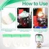 40 Pieces Propane Lantern Mantles Camping Lantern Accessories Gas Lamp Mantles Gas Lantern Covers U Shape Mantles for Outdoor Camping Lantern view 4