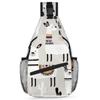 bisibuy Cute Camel Llama Alpaca Cactus Sling Bag for Women Men Crossbody Sling Backpack Shoulder Bag Chest Bag Daypack for Travel Hiking Outdoor view 1