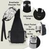 bisibuy Cute Camel Llama Alpaca Cactus Sling Bag for Women Men Crossbody Sling Backpack Shoulder Bag Chest Bag Daypack for Travel Hiking Outdoor view 4