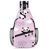 bisibuy Animal Cute Panda Sling Bag for Women Men Crossbody Sling Backpack Shoulder Bag Chest Bag Daypack for Travel Hiking Outdoor view 1