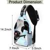 bisibuy Cute Cows Sling Bag for Women Men Crossbody Sling Backpack Shoulder Bag Chest Bag Daypack for Travel Hiking Outdoor view 2
