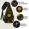 bisibuy Astrology Horoscope Sling Bag for Women Men Crossbody Sling Backpack Shoulder Bag Chest Bag Daypack for Travel Hiking Outdoor view 3