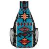 bisibuy Aztec Geometric Pattern Sling Bag for Women Men Crossbody Sling Backpack Shoulder Bag Chest Bag Daypack for Travel Hiking Outdoor view 1