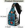 bisibuy Aztec Geometric Pattern Sling Bag for Women Men Crossbody Sling Backpack Shoulder Bag Chest Bag Daypack for Travel Hiking Outdoor view 2