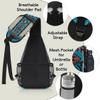 bisibuy Aztec Geometric Pattern Sling Bag for Women Men Crossbody Sling Backpack Shoulder Bag Chest Bag Daypack for Travel Hiking Outdoor view 4