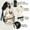 bisibuy Cute Chicken Sling Bag for Women Men Crossbody Sling Backpack Shoulder Bag Chest Bag Daypack for Travel Hiking Outdoor view 3