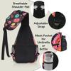bisibuy Colorful Funny Donut Sling Bag for Women Men Crossbody Sling Backpack Shoulder Bag Chest Bag Daypack for Travel Hiking Outdoor view 4