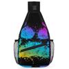 bisibuy Animal Paw Prints Sling Bag for Women Men Crossbody Sling Backpack Shoulder Bag Chest Bag Daypack for Travel Hiking Outdoor view 1