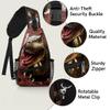 bisibuy 3d Dinosaur Sling Bag for Women Men Crossbody Sling Backpack Shoulder Bag Chest Bag Daypack for Travel Hiking Outdoor view 3