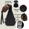 bisibuy 3d Dinosaur Sling Bag for Women Men Crossbody Sling Backpack Shoulder Bag Chest Bag Daypack for Travel Hiking Outdoor view 4