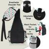 bisibuy Cute Animals Paw Print Sling Bag for Women Men Crossbody Sling Backpack Shoulder Bag Chest Bag Daypack for Travel Hiking Outdoor view 4