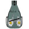 bisibuy Creativity Daisy Quotes Sling Bag for Women Men Crossbody Sling Backpack Shoulder Bag Chest Bag Daypack for Travel Hiking Outdoor view 1