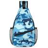 bisibuy Abstract Camouflage Camo Sling Bag for Women Men Crossbody Sling Backpack Shoulder Bag Chest Bag Daypack for Travel Hiking Outdoor view 1